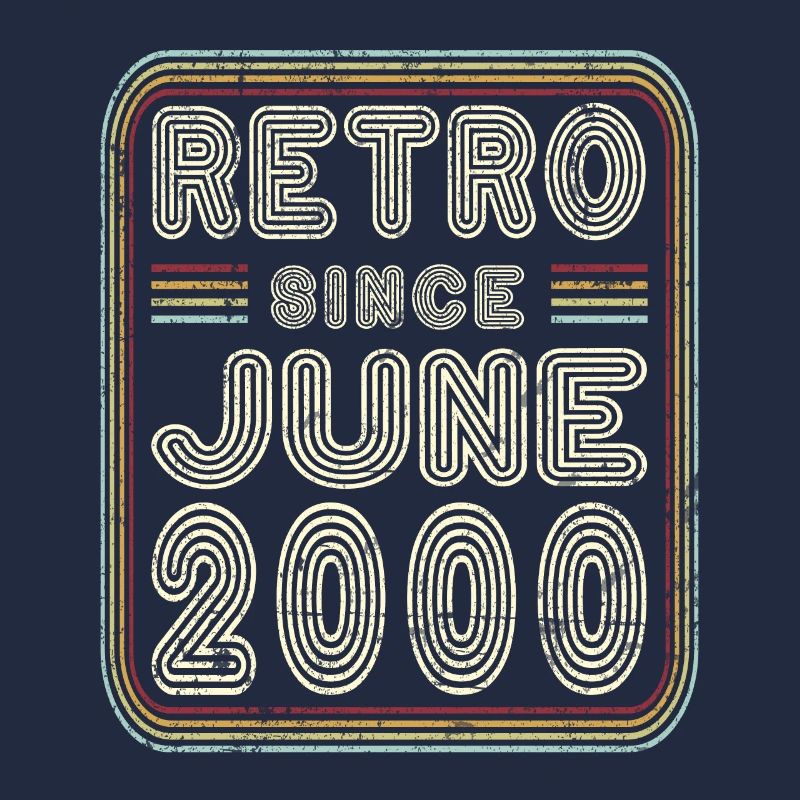 Geburtstag Juni 2000 Retro Geschenk