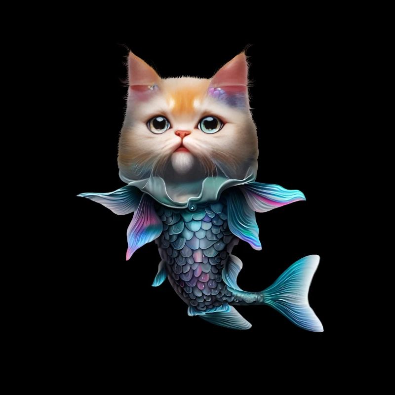 Fusion de chats de poisson