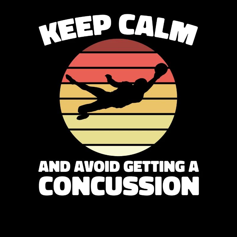Staying calm and having a concussion