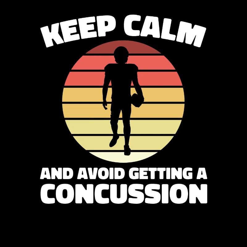 Staying calm and having a concussion