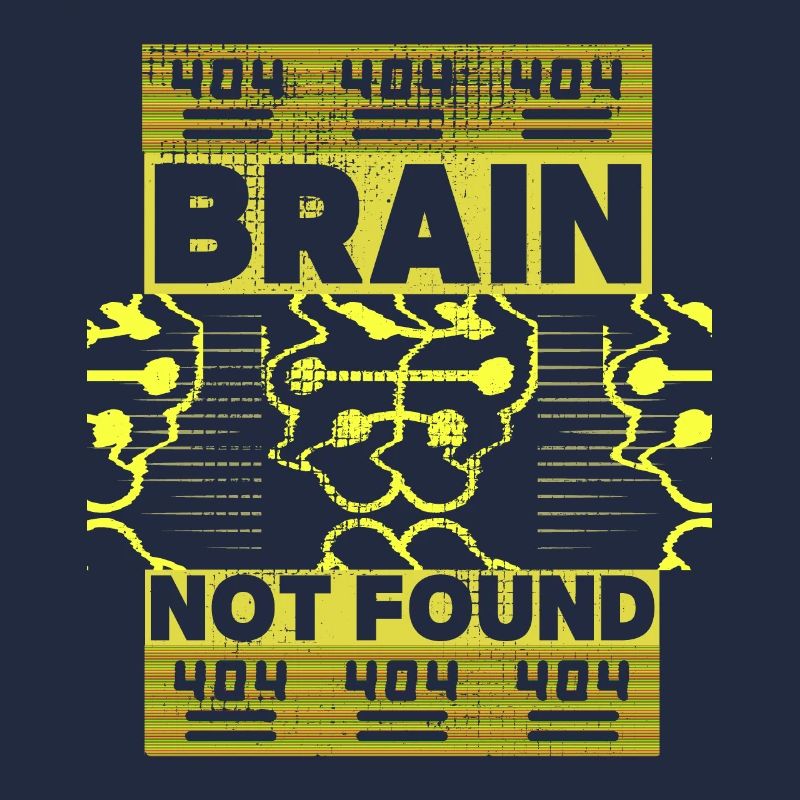 404-html error, Computer-Nerd, lustiger Spruch