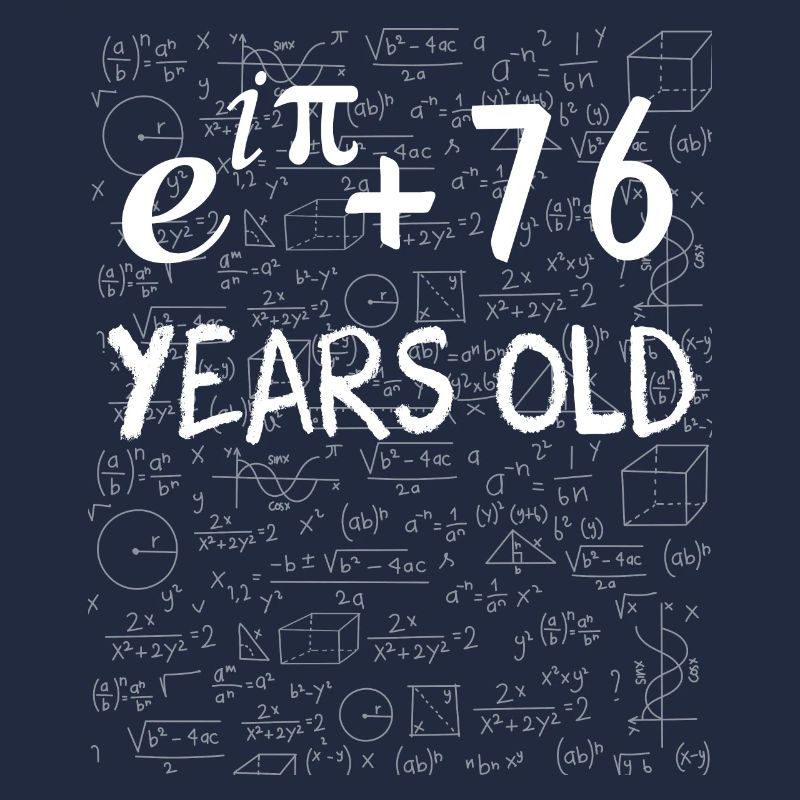 75. Geburtstag 75 Jahre Euler Identity