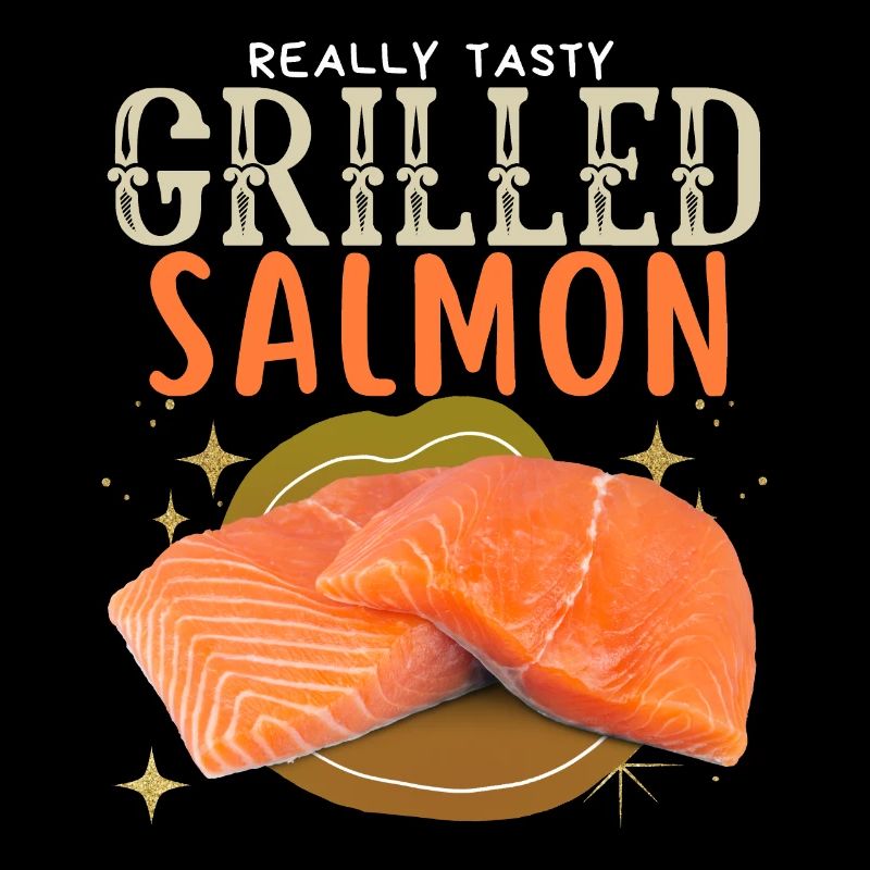 Salmon, Salmon, Salmon Steak Grilled Salmon