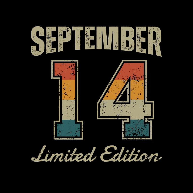 Birthday: September 2014 - Limited Edition Retro