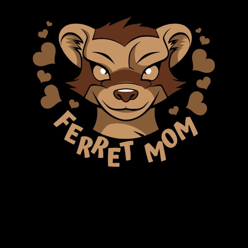 Frettchen Iltis Mutter