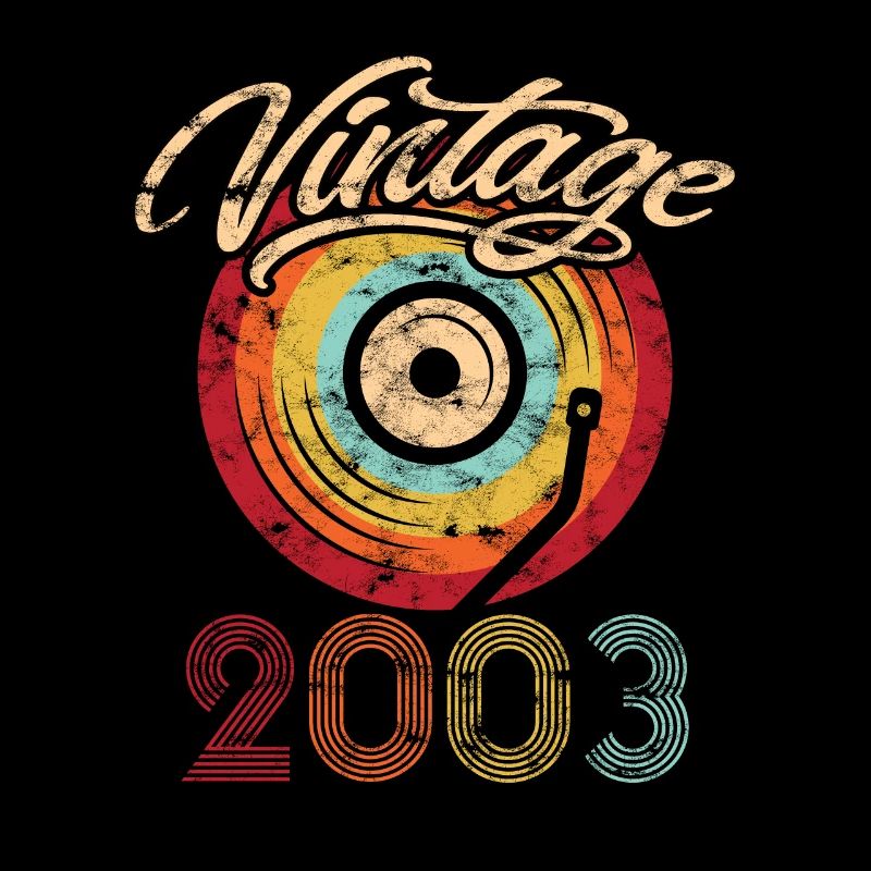 2003 Anniversaire Vinyle Vintage
