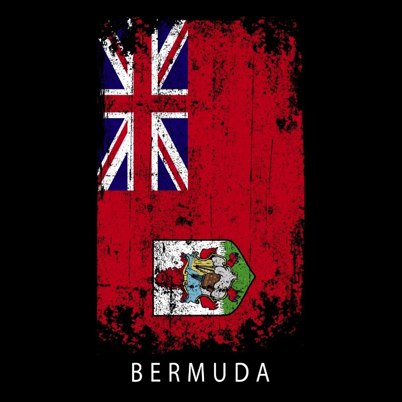Souvenir avec le drapeau du pays des Bermudes