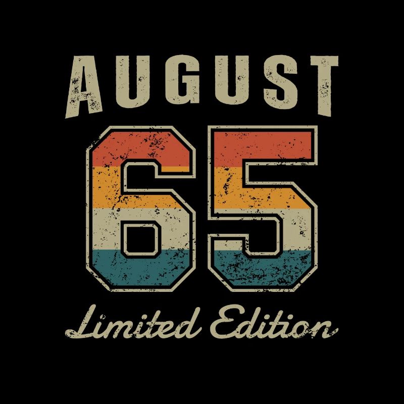Geburtstag: August 1965 - Limited Edition Retro