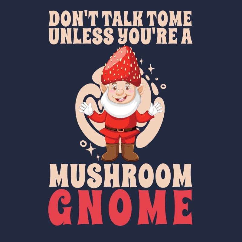Cueilleurs de champignons Champignons Drôle de nain de champignons