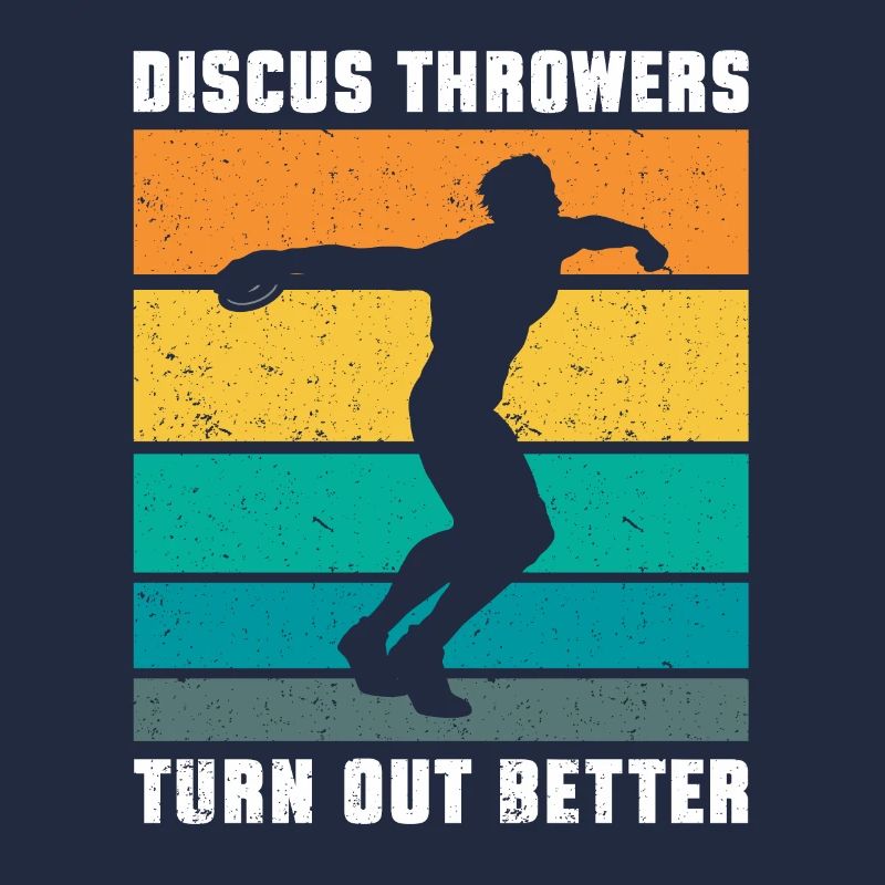 Diskuswerfer Geschenk Diskuswerfen