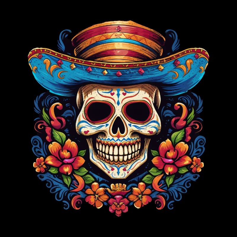 Crâne de Cinco de Mayo