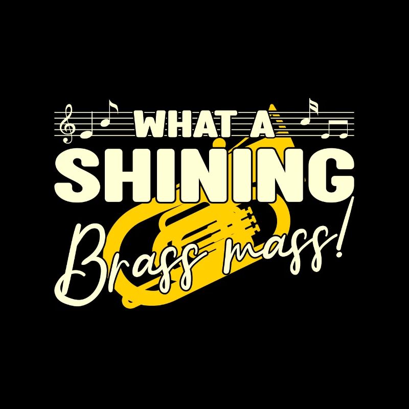 What A Shining Brass Mass Baritone Player Gift