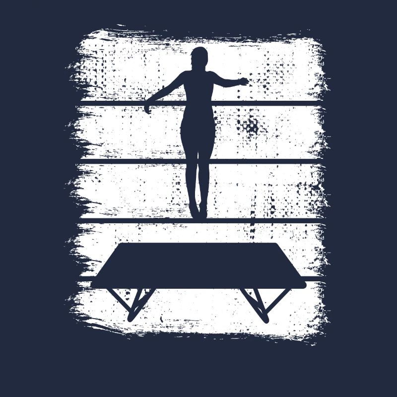 Trampoline drawing