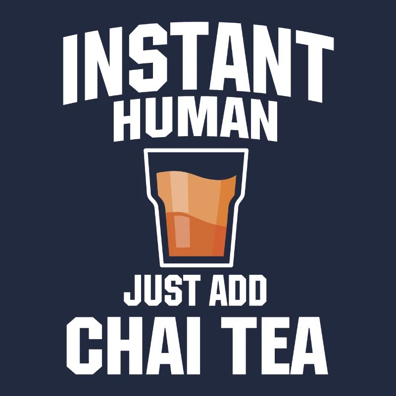 Humain instantané Il suffit d’ajouter du thé Chai