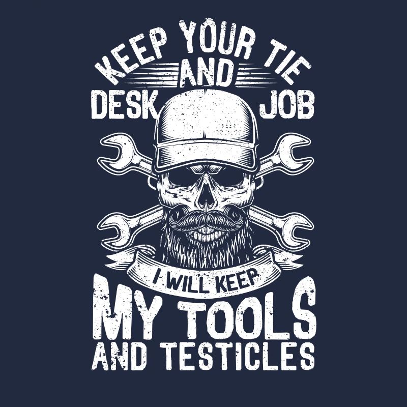 Keep your tie and desk
