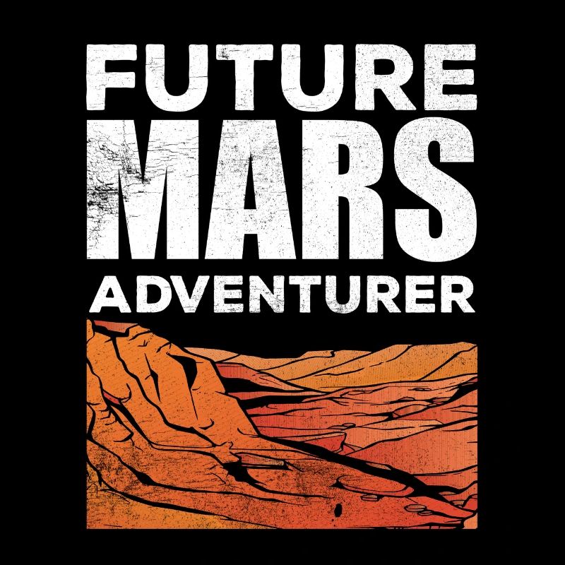 Future Mars Adventurer Planet Astronaut