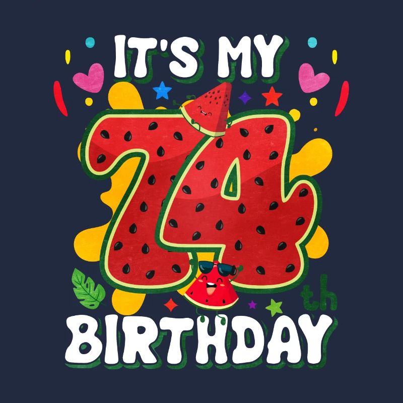 74th Birthday Watermelon