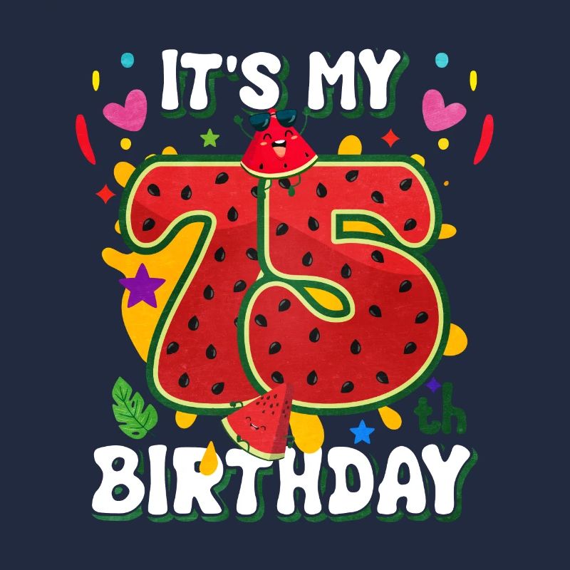 75e anniversaire pastèque