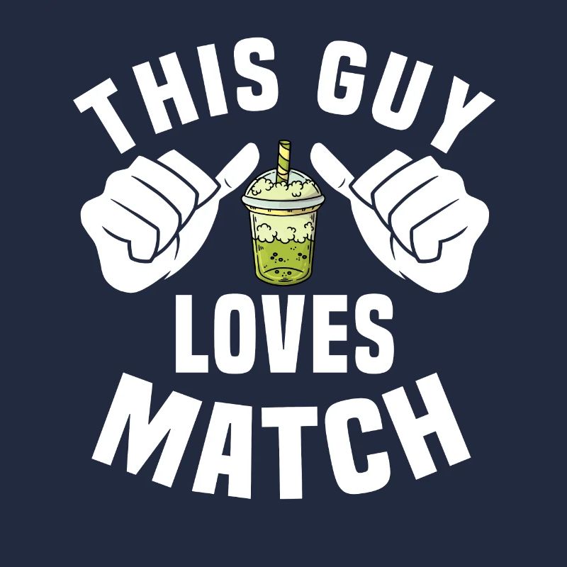 Ce gars aime le matcha