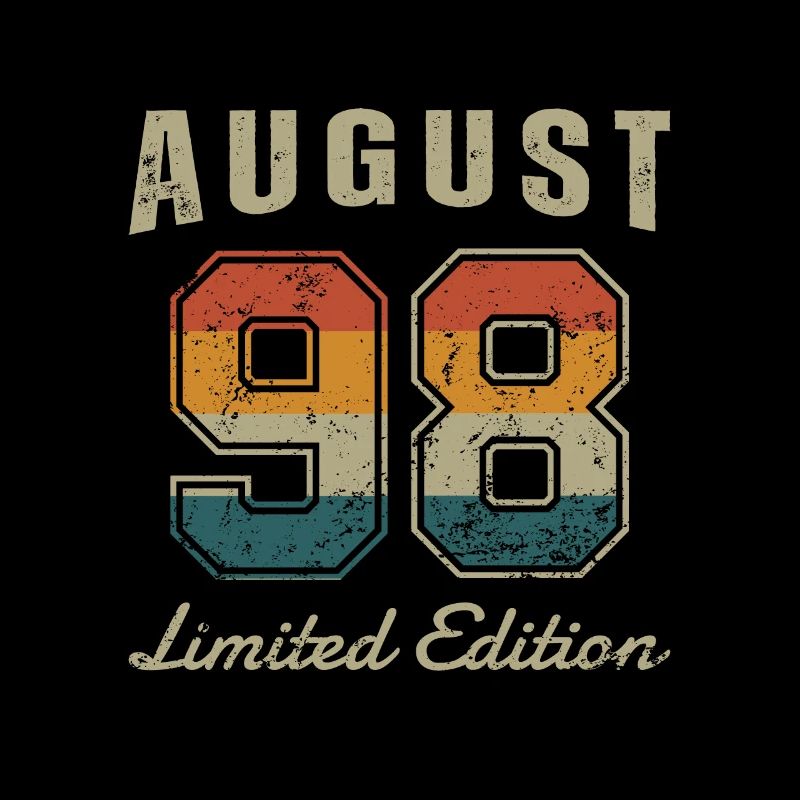 Birthday: August 1998 - Limited Edition Retro
