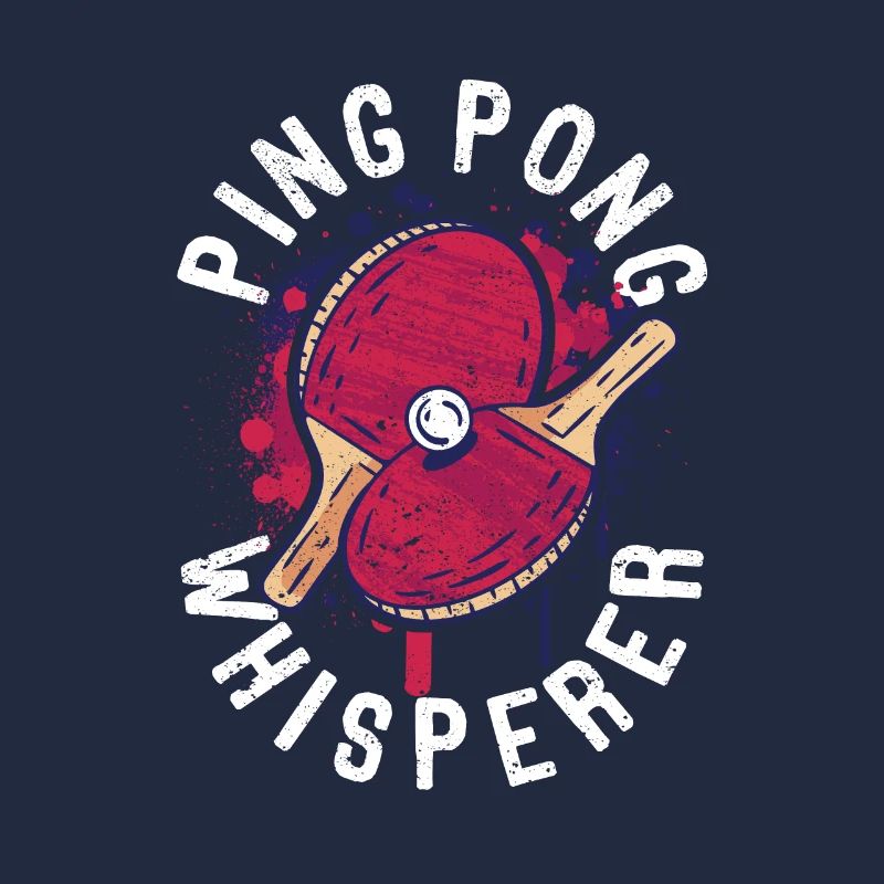 Ping Pong Whisperer Paddle Balls Master Funny