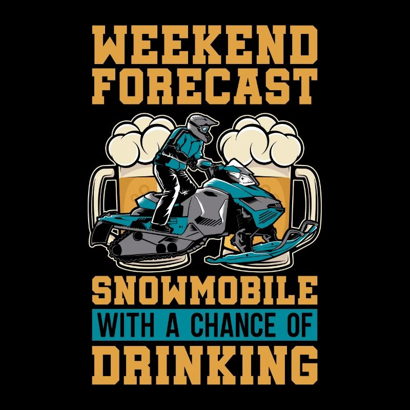 Snowmobile Racing Weekend Forecast Winter Sports