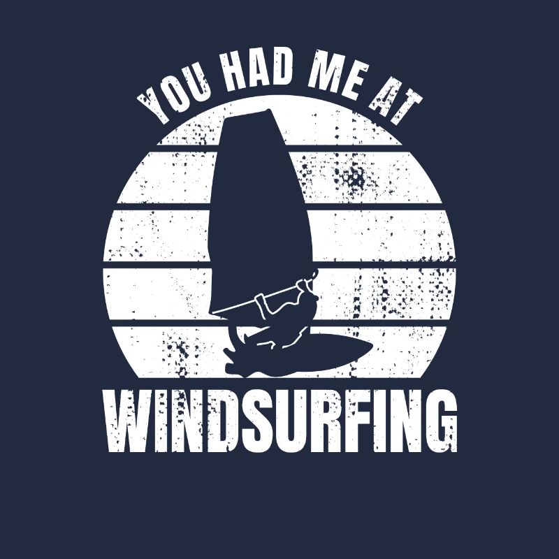 Lustiger Windsurfer Spruch