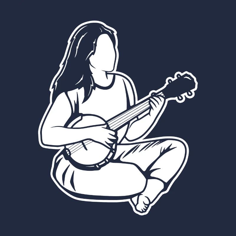 Banjo Mädchen