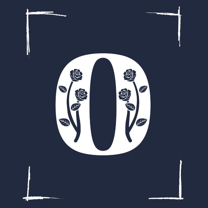 letter O initial