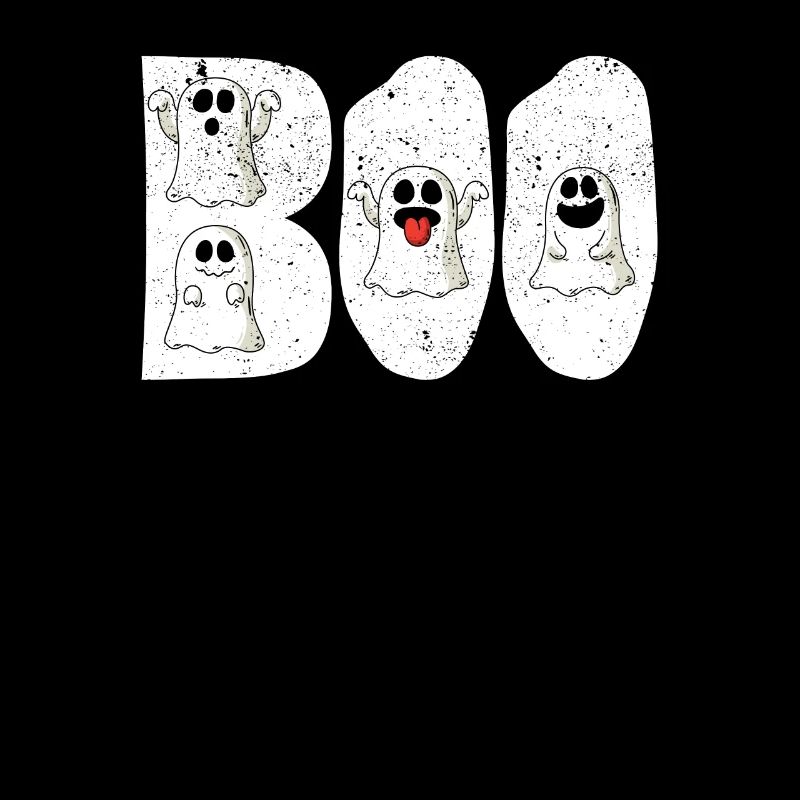 Boo Ghost Halloween Lover Funny Ghost Party