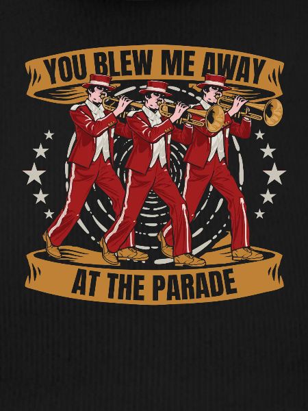 marching band, trombone, parade
