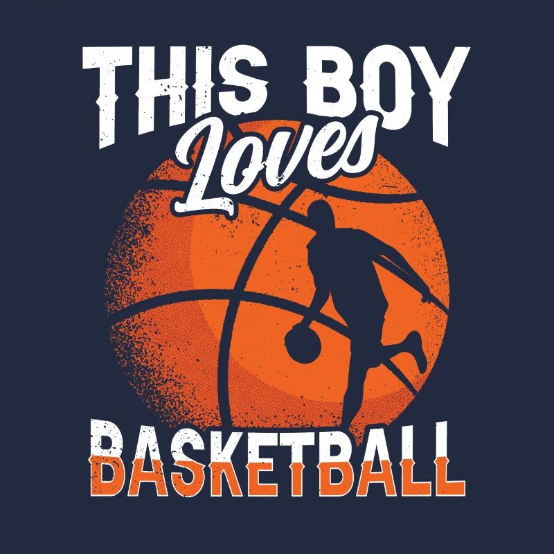 Ce garçon aime le basketteur