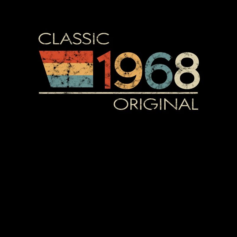 1968 Geburtstag Classic Original