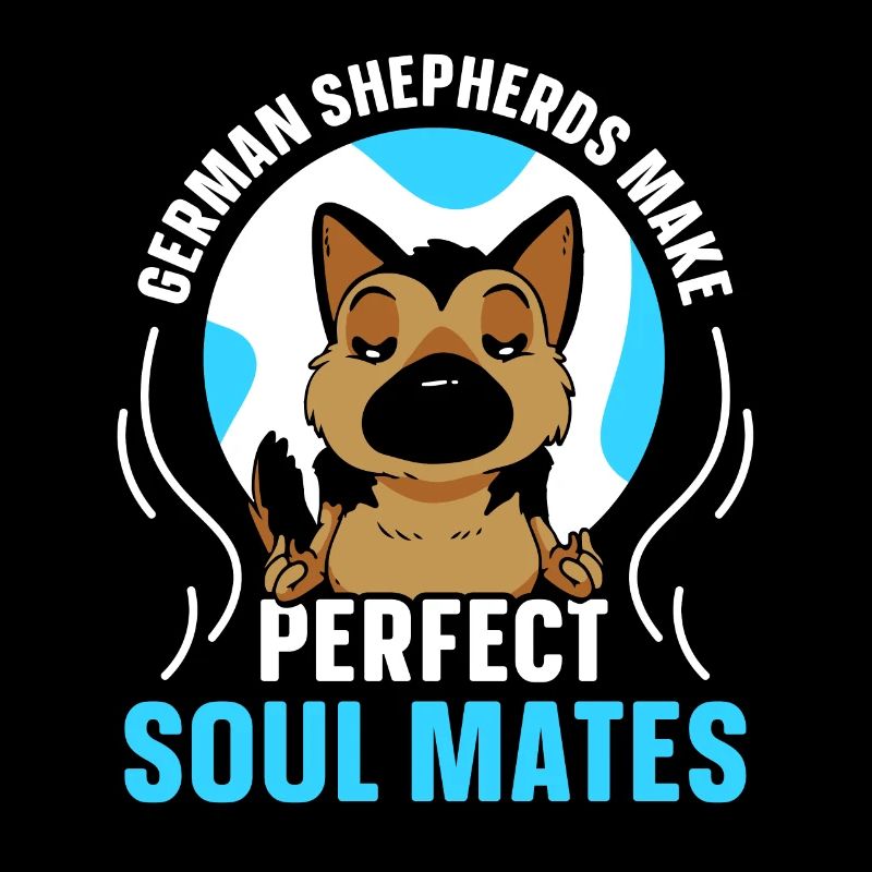 German Shepherds Perfect Soulmate Cute