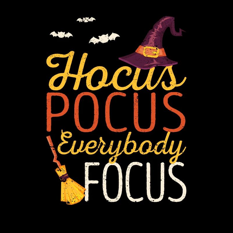 Hocus-pocus Tout le monde se concentre drôle