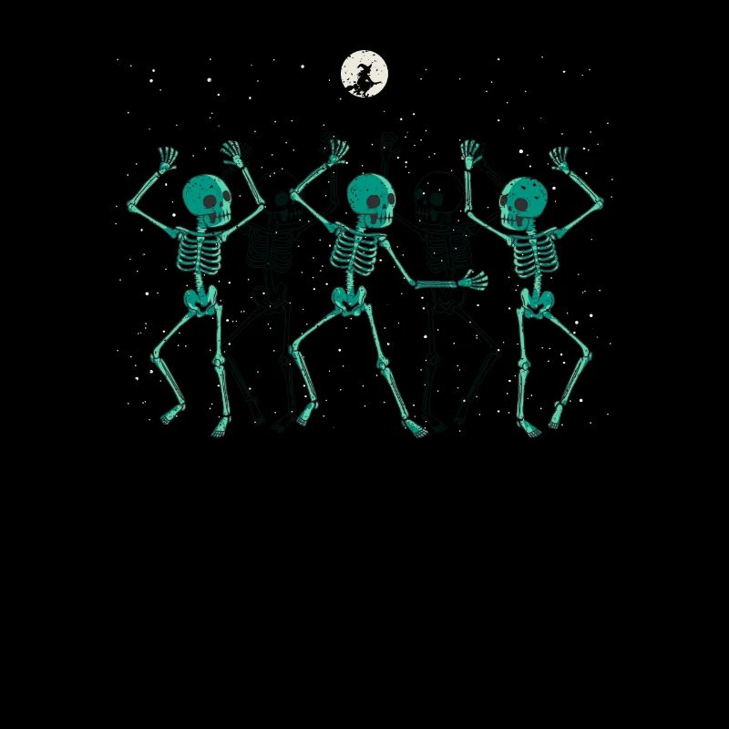 Dancing Skeletons Dab Dance Poses Funny