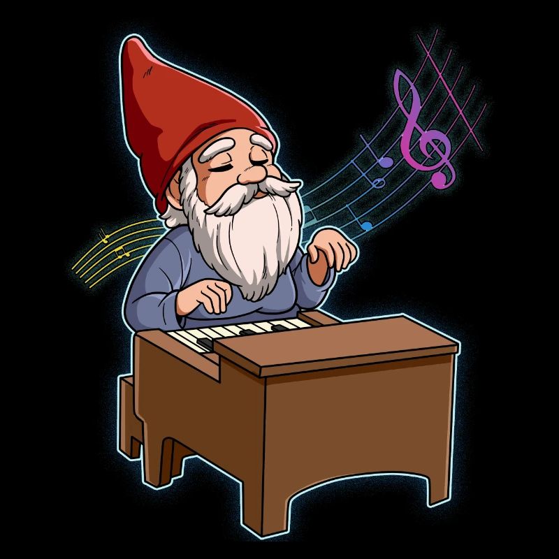 Gnome Pianiste