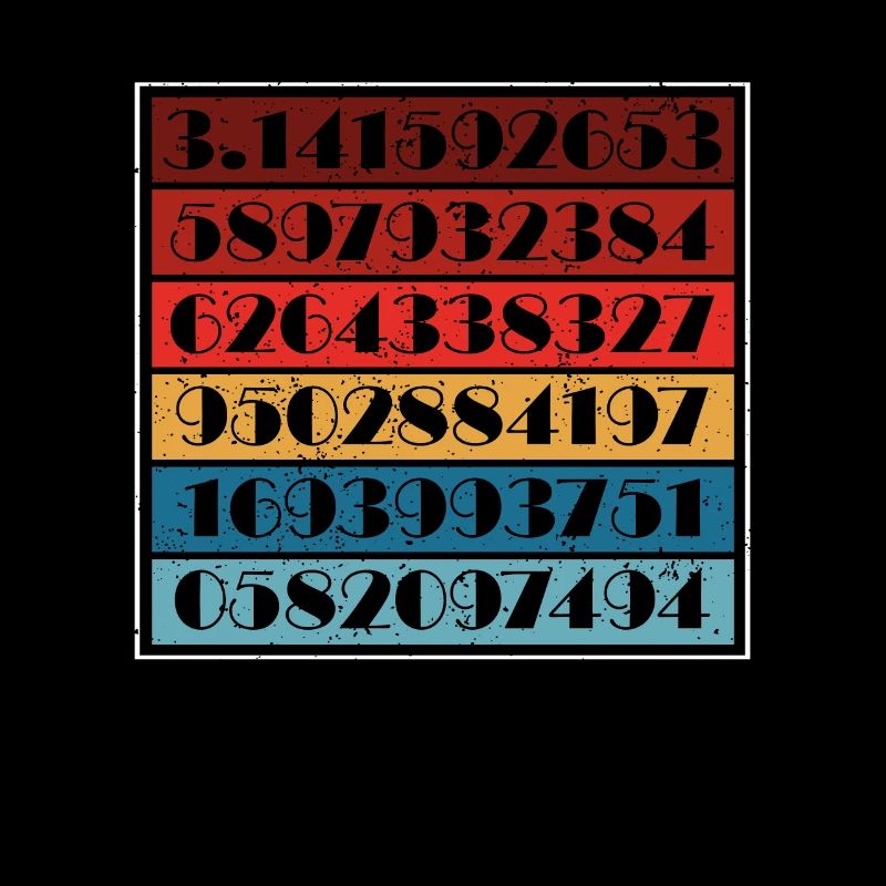 Nombres Pi en couleur