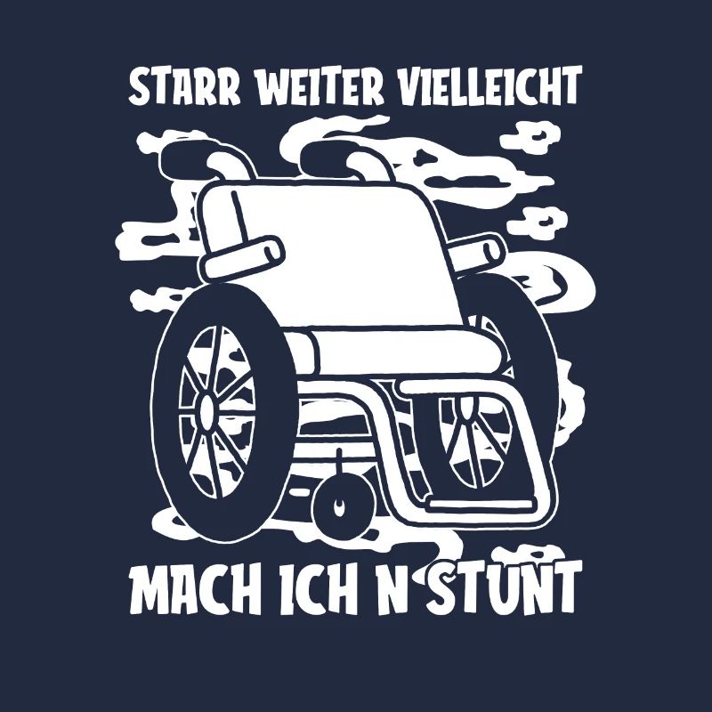 Rollstuhl Rollstuhlfahrer Lustig
