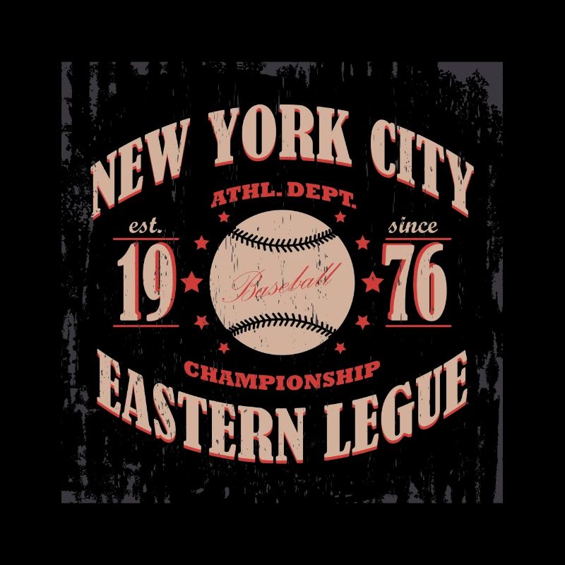 Baseball typography