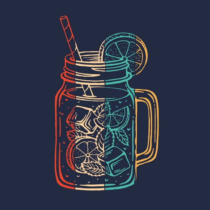 Retro Lemonade Lemonade Vendeur