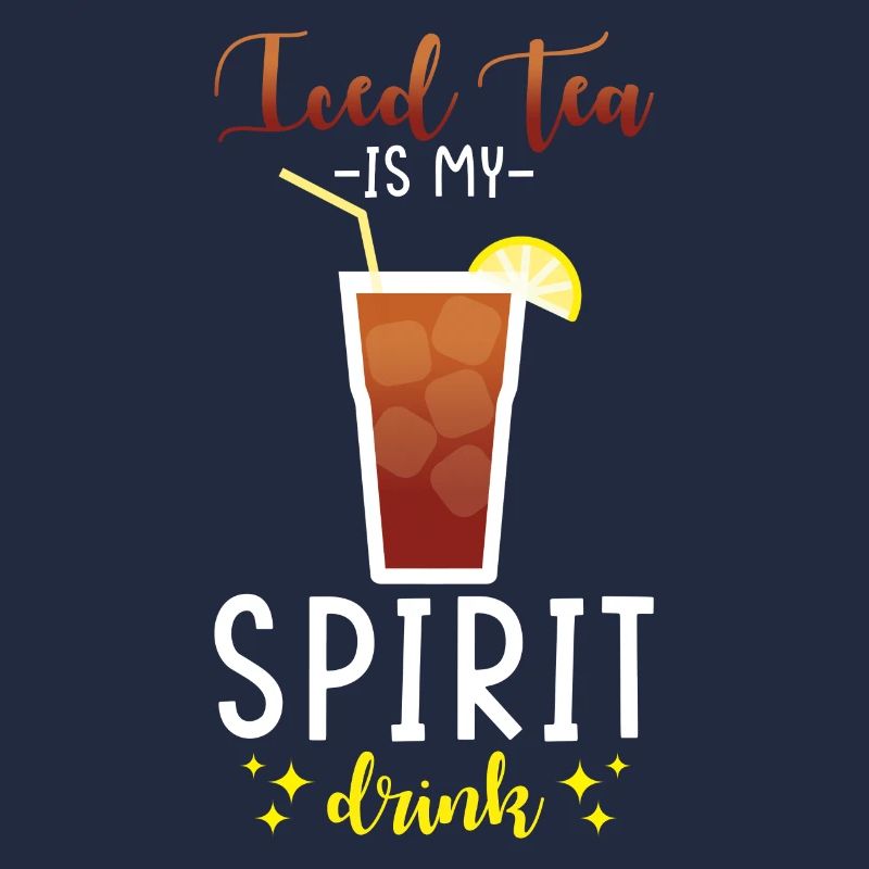 Iced Tea Drink Design Keep Calm and Iced Tea