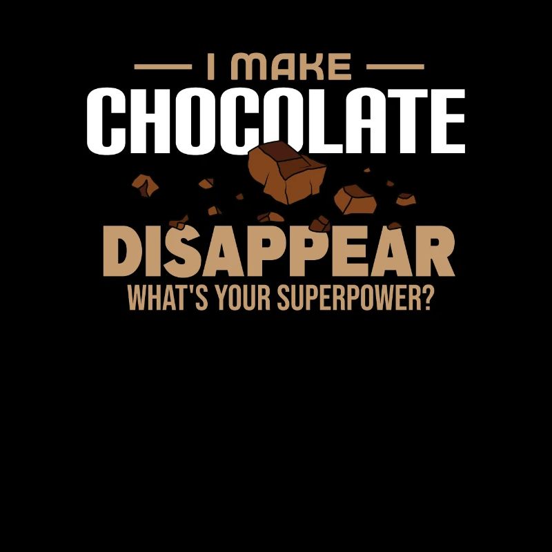 I'm making chocolate disappear