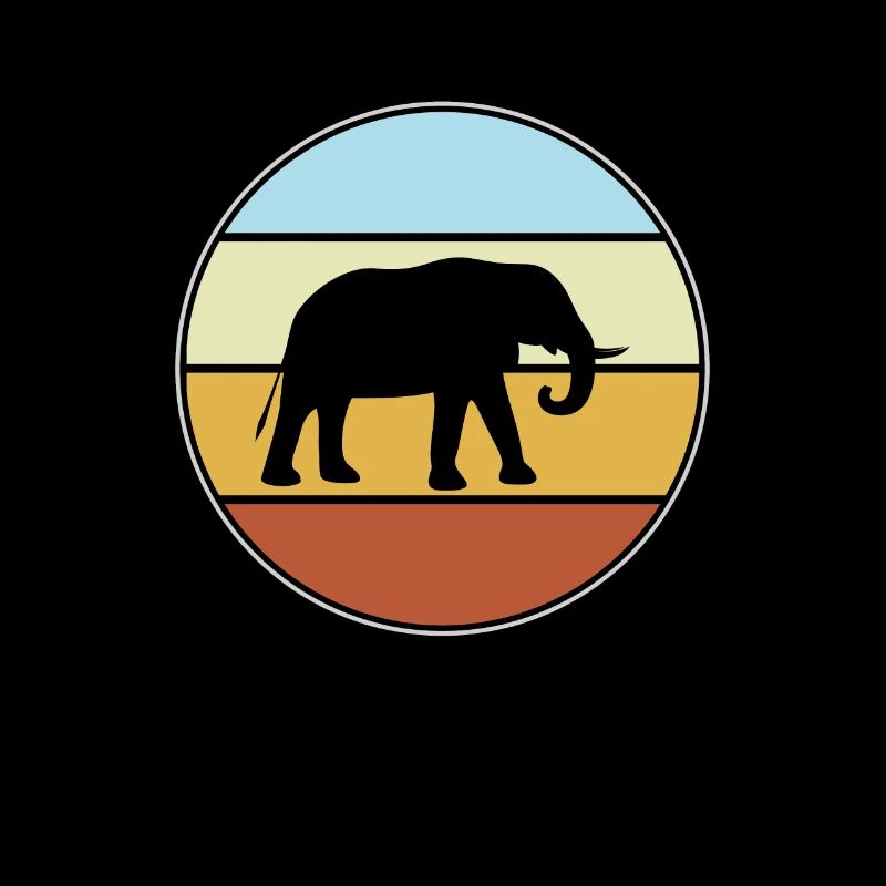Éléphant Rétro