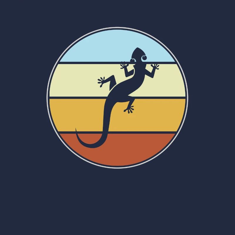 Eidechse Retro