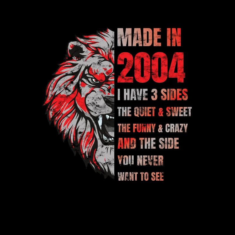 2004 Birthday Lion made in