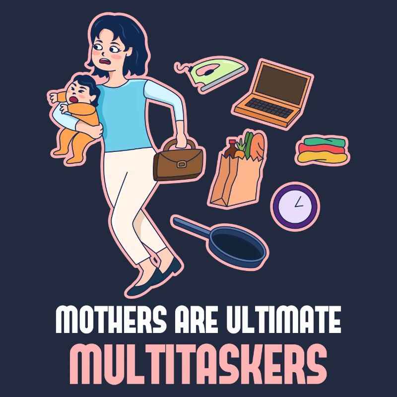 Muttertag Multitasker Design