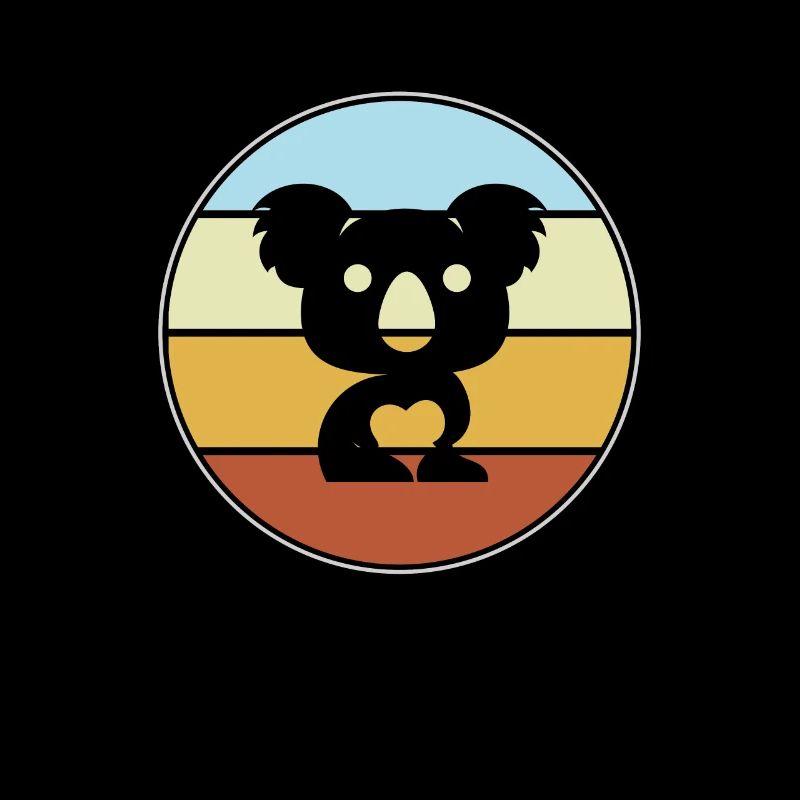 Koala Bär Retro