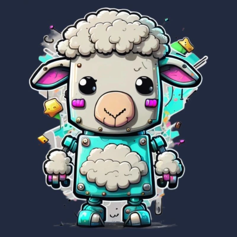 Roboter Schaf