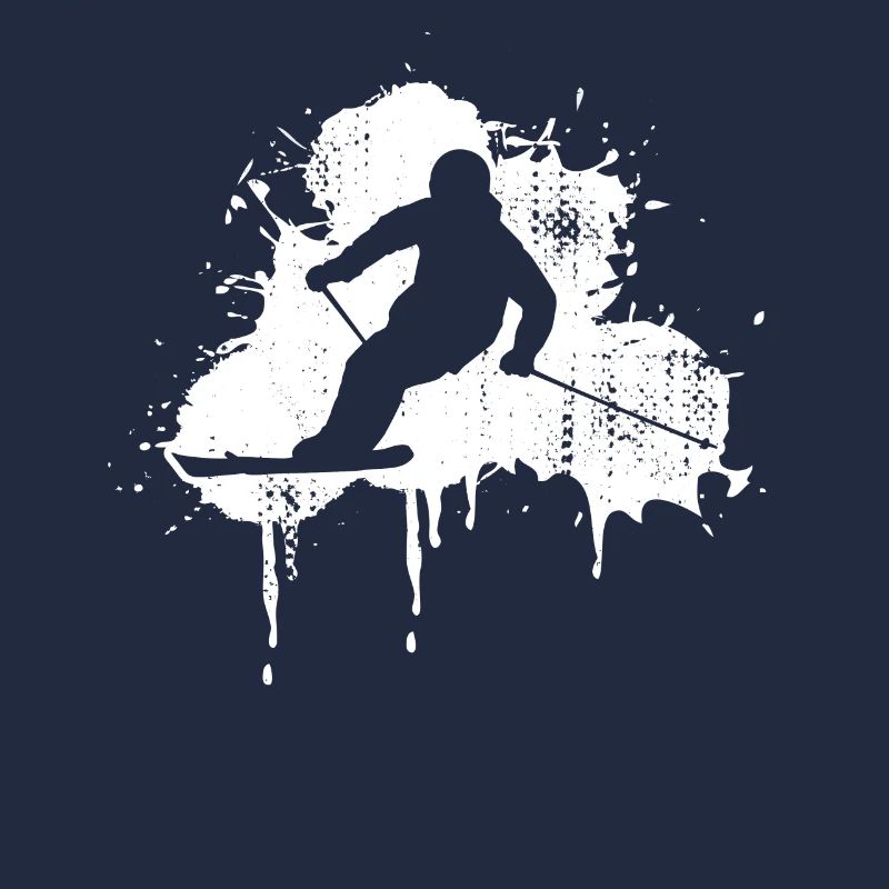Funny skier